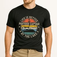 Pontoon Captain Life Is Better At The Lake Performance Shirt