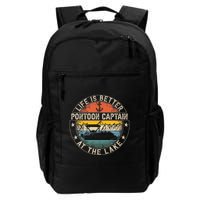 Pontoon Captain Life Is Better At The Lake Backpack
