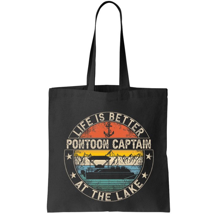 Pontoon Captain Life Is Better At The Lake Bag