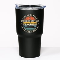 Pontoon Captain Life Is Better At The Lake Tumbler