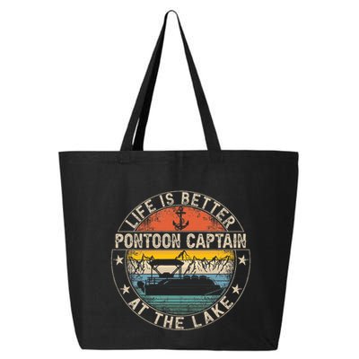 Pontoon Captain Life Is Better At The Lake 25L Jumbo Tote