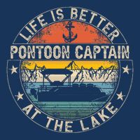 Pontoon Captain Life Is Better At The Lake Infant Baby Jersey Bodysuit