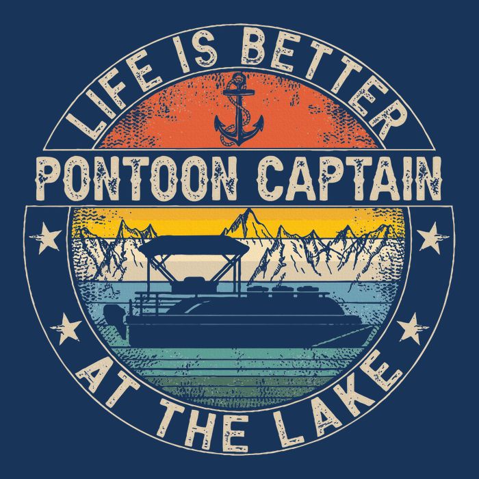 Pontoon Captain Life Is Better At The Lake Infant Baby Jersey Bodysuit