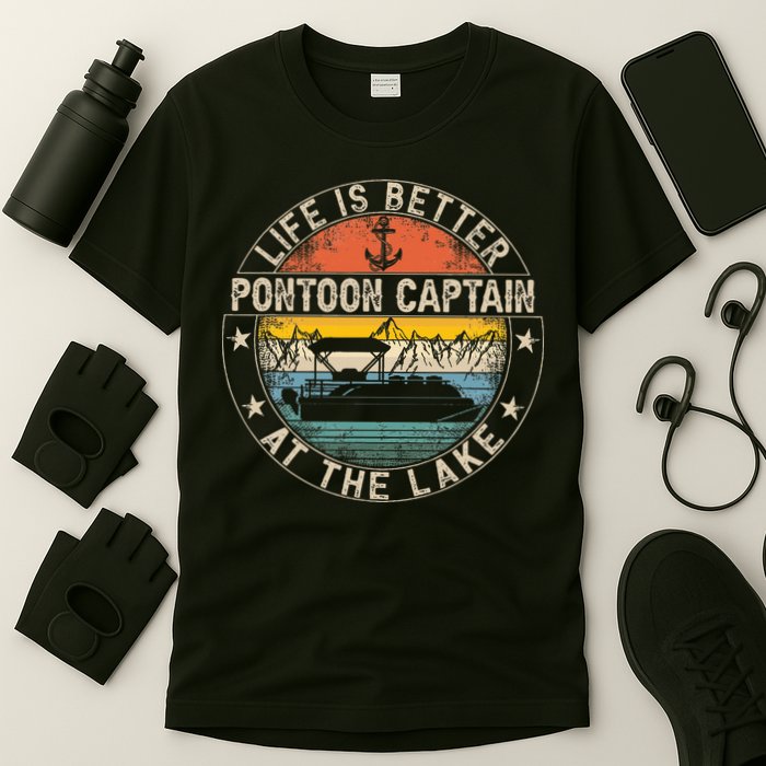 Pontoon Captain Life Is Better At The Lake T-Shirt