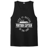 Pontoon Captain Life Is Better At The Lake Pontooning Boat Gift PosiCharge Competitor Tank
