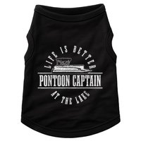 Pontoon Captain Life Is Better At The Lake Pontooning Boat Doggie Tank