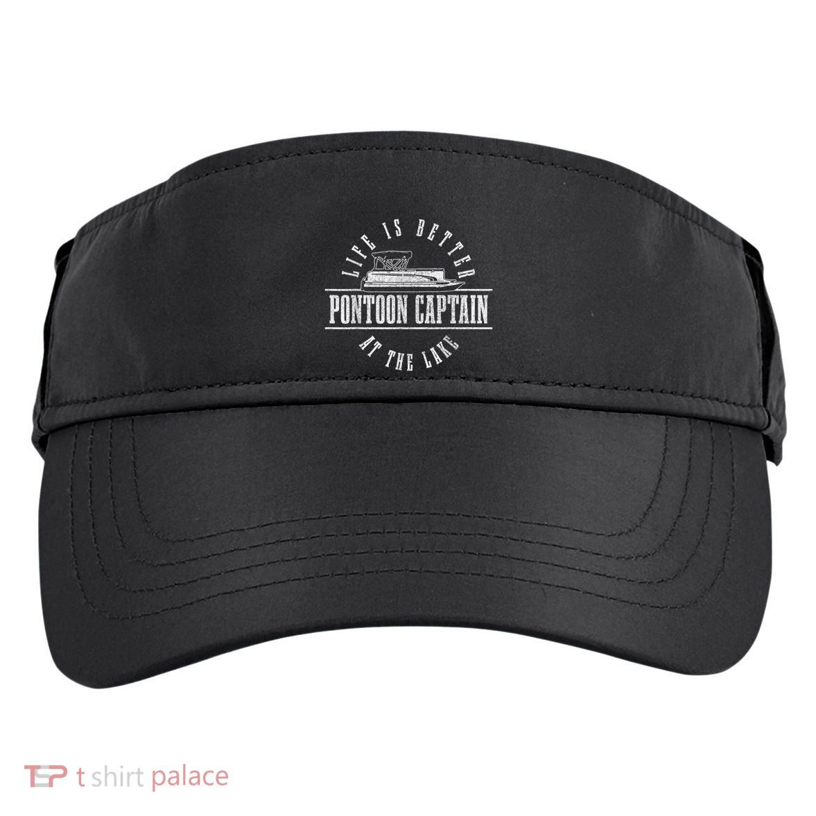 Pontoon Captain Life Is Better At The Lake Pontooning Boat Adult Drive Performance Visor