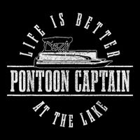 Pontoon Captain Life Is Better At The Lake Pontooning Boat Visor