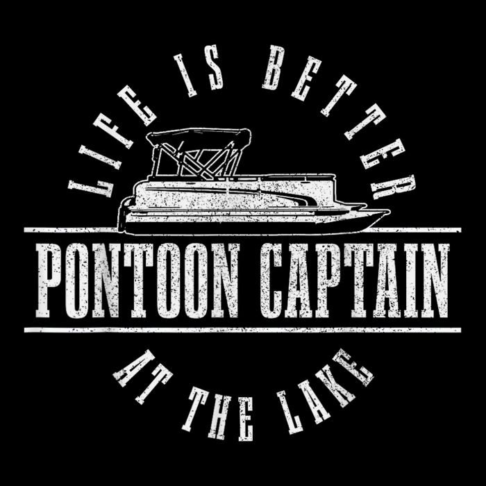 Pontoon Captain Life Is Better At The Lake Pontooning Boat Visor