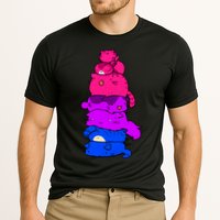 Pride Cat Lgbt Bisexual Flag Kawaii Cats Lgbt Pride Month Gift Cooling Performance Crew T-Shirt