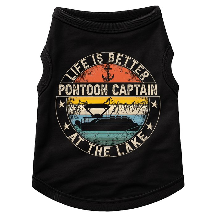 Pontoon Captain Life Is Better At The Lake Doggie Tank