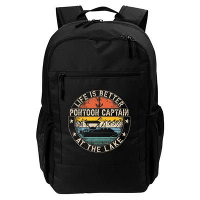 Pontoon Captain Life Is Better At The Lake Backpack