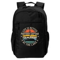Pontoon Captain Life Is Better At The Lake Backpack