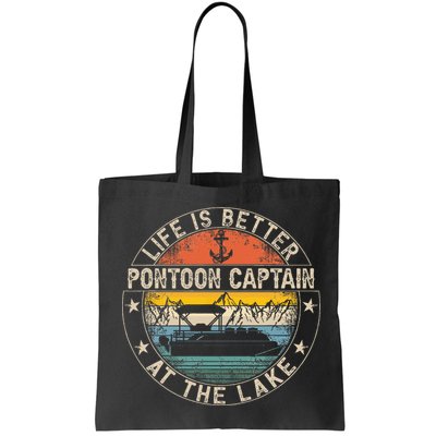 Pontoon Captain Life Is Better At The Lake Bag