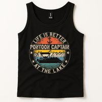 Pontoon Captain Life Is Better At The Lake Tank Top