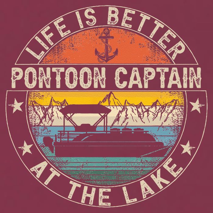 Pontoon Captain Life Is Better At The Lake 16oz Travel Tumbler