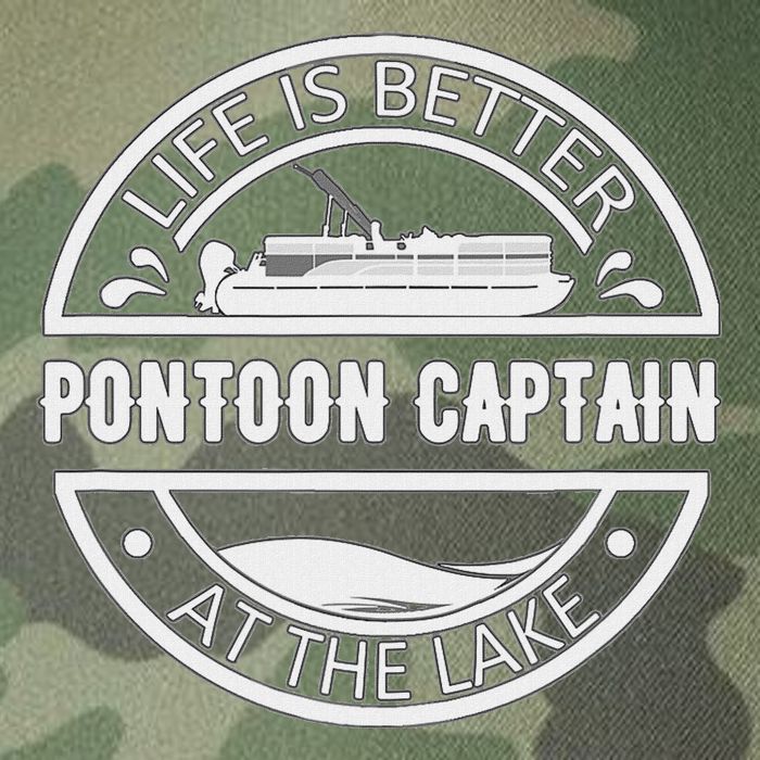 Pontoon Captain Life Is Better At The Lake Legacy Tie Dye Trucker Hat