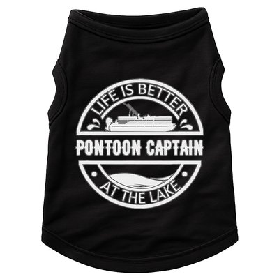 Pontoon Captain Life Is Better At The Lake Doggie Tank