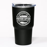 Pontoon Captain Life Is Better At The Lake Tumbler