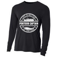 Pontoon Captain Life Is Better At The Lake Cooling Performance Long Sleeve Crew