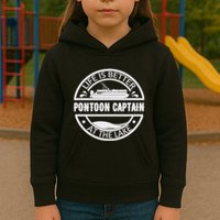 Pontoon Captain Life Is Better At The Lake Kids Hoodie