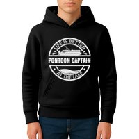 Pontoon Captain Life Is Better At The Lake Kids Hoodie