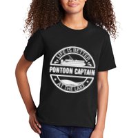 Pontoon Captain Life Is Better At The Lake Kids T-Shirt