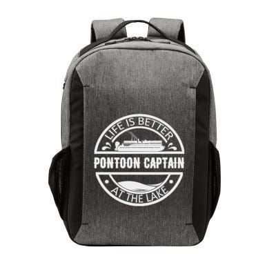 Pontoon Captain Life Is Better At The Lake Vector Backpack