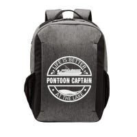Pontoon Captain Life Is Better At The Lake Vector Backpack