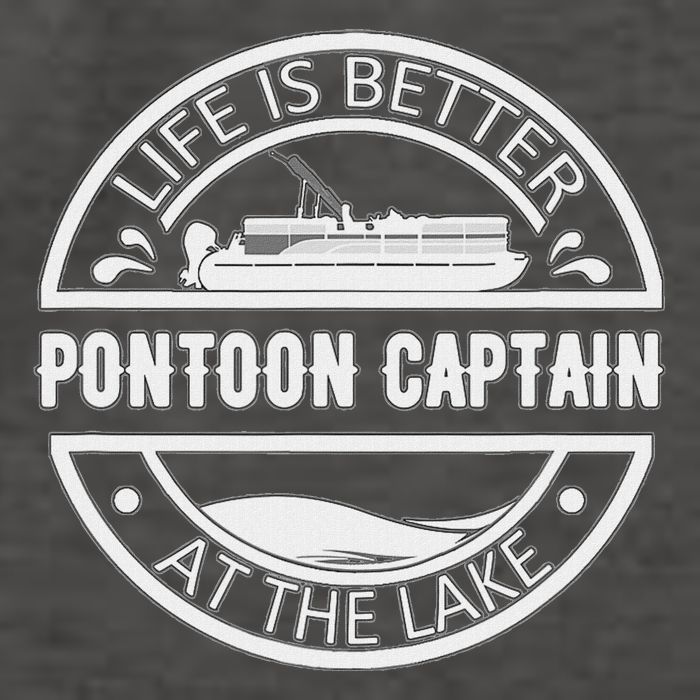 Pontoon Captain Life Is Better At The Lake Vector Backpack