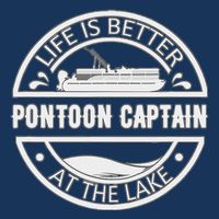 Pontoon Captain Life Is Better At The Lake Infant Baby Jersey Bodysuit