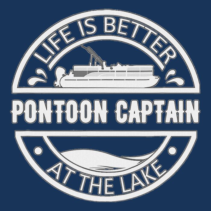 Pontoon Captain Life Is Better At The Lake Infant Baby Jersey Bodysuit