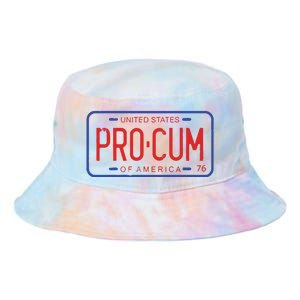 Pro Cum License Plate Tie Dye Newport Bucket Hat