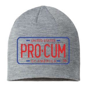 Pro Cum License Plate Sustainable Beanie