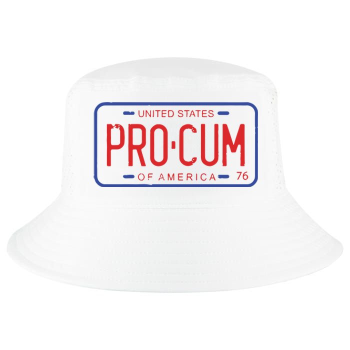 Pro Cum License Plate Cool Comfort Performance Bucket Hat