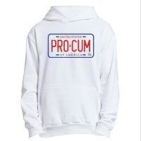 Pro Cum License Plate Urban Pullover Hoodie