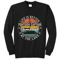 Pontoon Captain Life Is Better At The Lake Sweatshirt