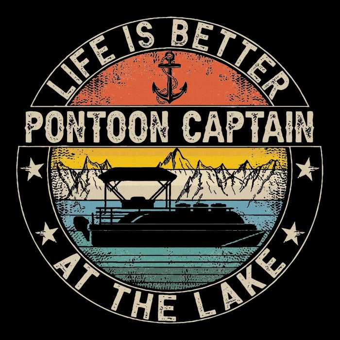 Pontoon Captain Life Is Better At The Lake Impact Tech Backpack