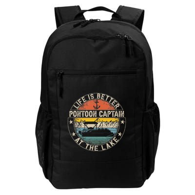 Pontoon Captain Life Is Better At The Lake Backpack