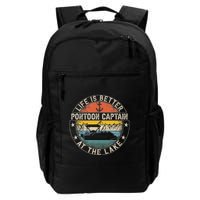 Pontoon Captain Life Is Better At The Lake Backpack