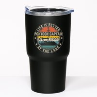 Pontoon Captain Life Is Better At The Lake Tumbler