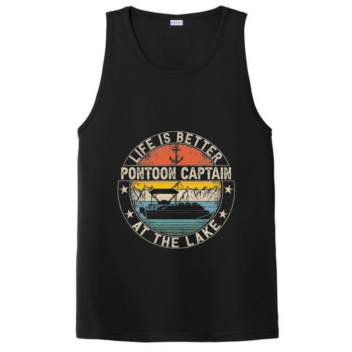 Pontoon Captain Life Is Better At The Lake PosiCharge Competitor Tank