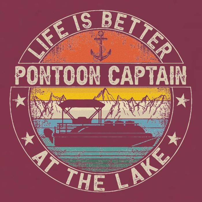 Pontoon Captain Life Is Better At The Lake 16oz Travel Tumbler