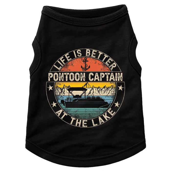 Pontoon Captain Life Is Better At The Lake Doggie Tank