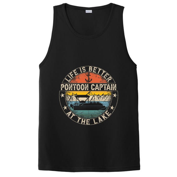 Pontoon Captain Life Is Better At The Lake PosiCharge Competitor Tank