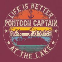 Pontoon Captain Life Is Better At The Lake 16oz Travel Tumbler