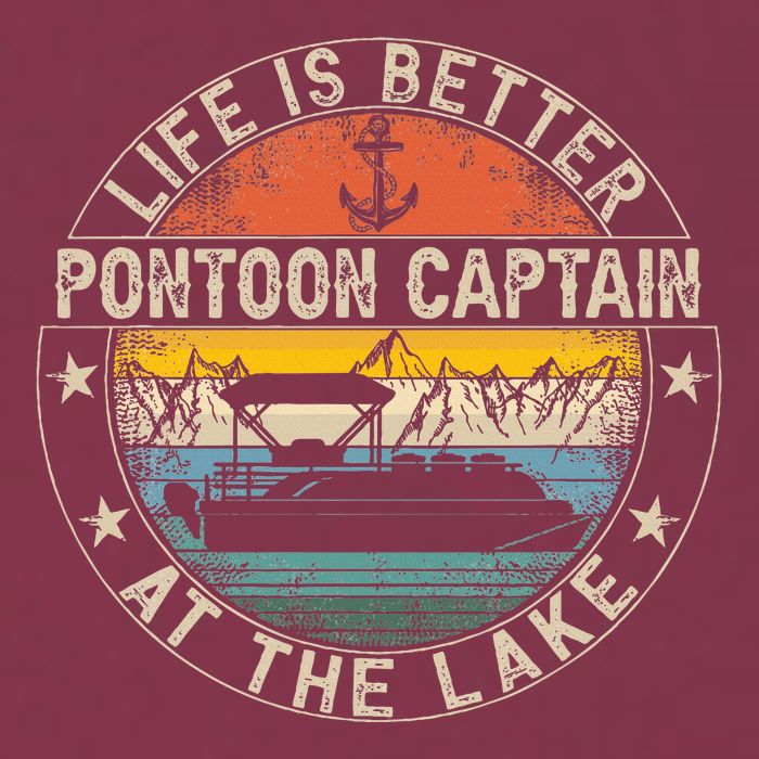 Pontoon Captain Life Is Better At The Lake 16oz Travel Tumbler