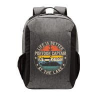 Pontoon Captain Life Is Better At The Lake Vector Backpack