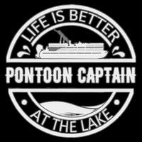 Pontoon Captain Life Is Better At The Lake T-Shirt