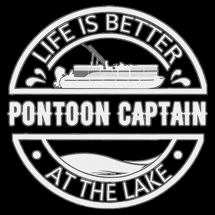 Pontoon Captain Life Is Better At The Lake T-Shirt